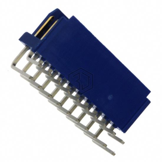76383-310LF - Amphenol ICC (FCI) - Rectangular Connectors - Headers, Male Pins