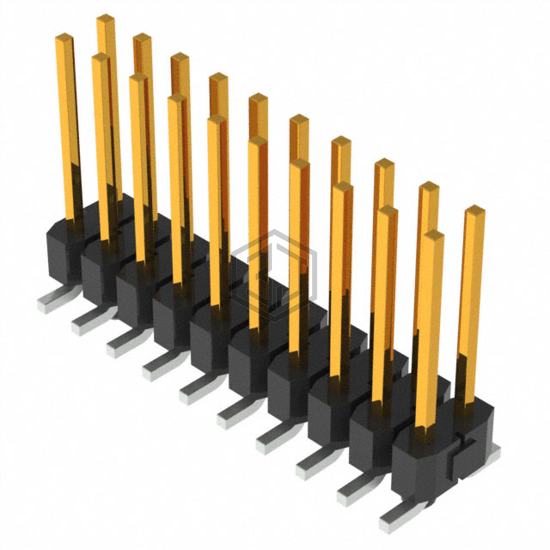 TSM-110-03-L-DV-A-P-TR - Samtec Inc. - Rectangular Connectors - Headers, Male Pins