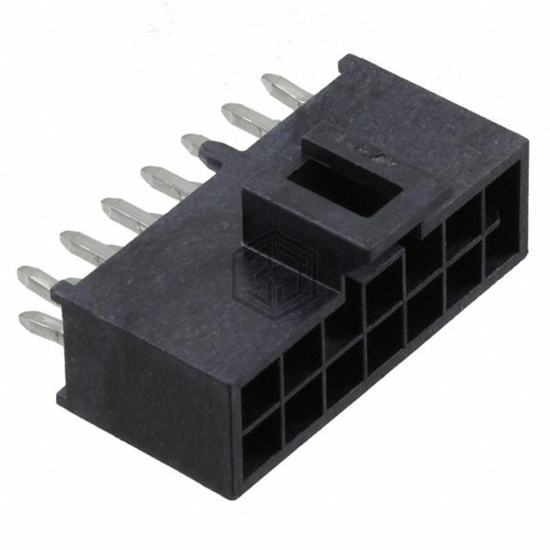 1053101214 - Molex - Rectangular Connectors - Headers, Male Pins