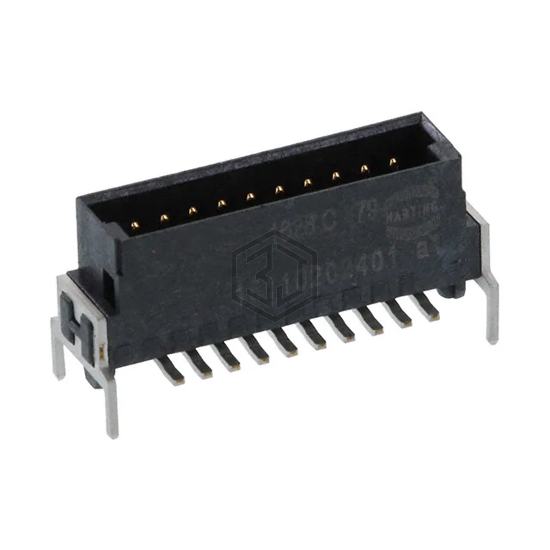 15110202401000 - HARTING - Rectangular Connectors - Headers, Male Pins