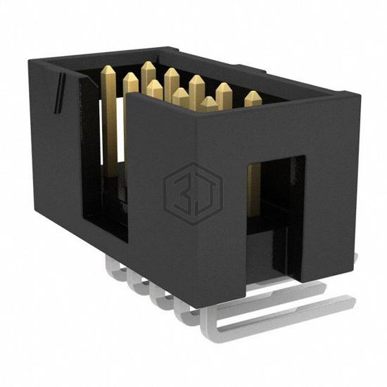 TSS-105-04-L-D-RA - Samtec Inc. - Rectangular Connectors - Headers, Male Pins