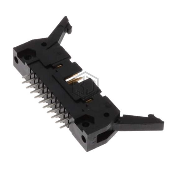 6364106-4 - TE Connectivity AMP Connectors - Rectangular Connectors - Headers, Male Pins