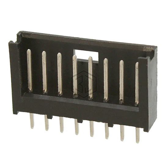 280373-2 - TE Connectivity AMP Connectors - Rectangular Connectors - Headers, Male Pins