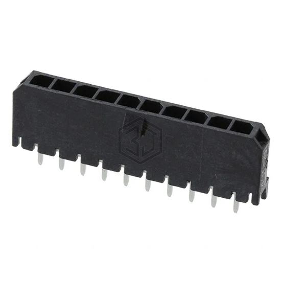 0436501029 - Molex - Rectangular Connectors - Headers, Male Pins