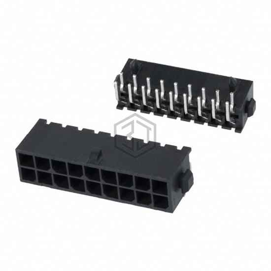 4-794618-8 - TE Connectivity AMP Connectors - Rectangular Connectors - Headers, Male Pins