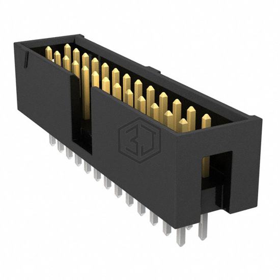 TSS-113-01-S-D - Samtec Inc. - Rectangular Connectors - Headers, Male Pins