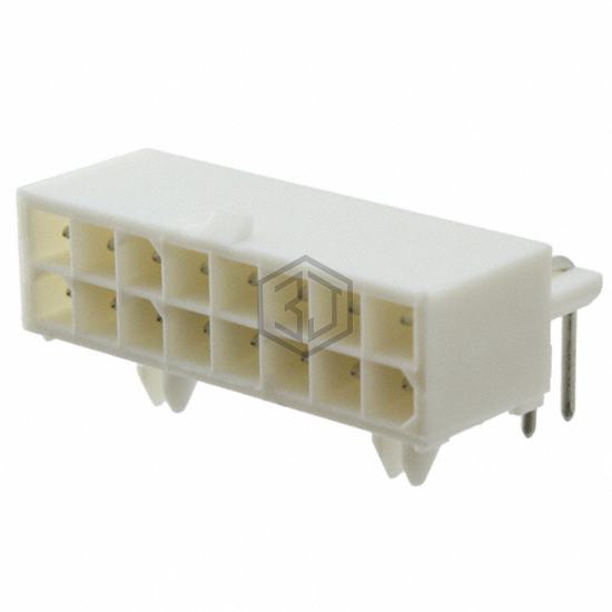 770974-1 - TE Connectivity AMP Connectors - Rectangular Connectors - Headers, Male Pins
