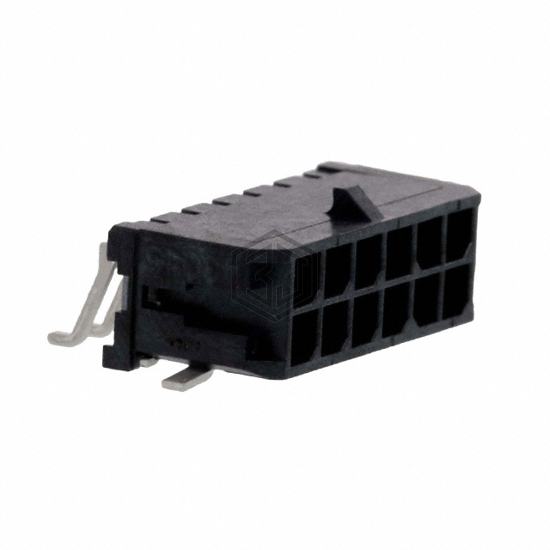 0430451210 - Molex - Rectangular Connectors - Headers, Male Pins