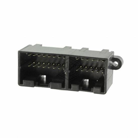 174979-2 - TE Connectivity AMP Connectors - Rectangular Connectors - Headers, Male Pins