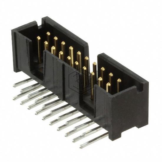 103311-5 - TE Connectivity AMP Connectors - Rectangular Connectors - Headers, Male Pins