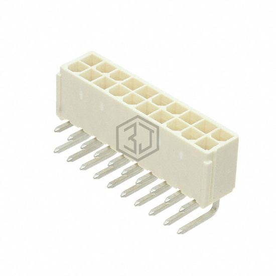 0874272002 - Molex - Rectangular Connectors - Headers, Male Pins