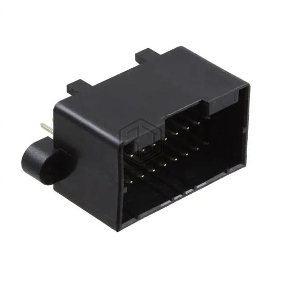 174977-2 - TE Connectivity AMP Connectors - Rectangular Connectors - Headers, Male Pins