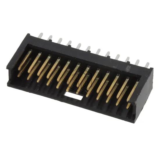 280521-2 - TE Connectivity AMP Connectors - Rectangular Connectors - Headers, Male Pins