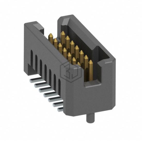 TFM-107-02-L-D-A-K-TR - Samtec Inc. - Rectangular Connectors - Headers, Male Pins