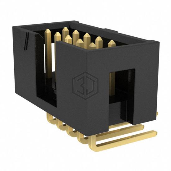 TSS-105-04-G-D-RA - Samtec Inc. - Rectangular Connectors - Headers, Male Pins