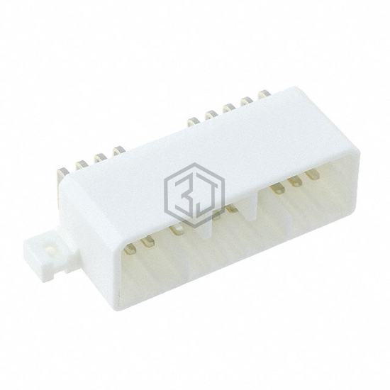 175785-1 - TE Connectivity AMP Connectors - Rectangular Connectors - Headers, Male Pins