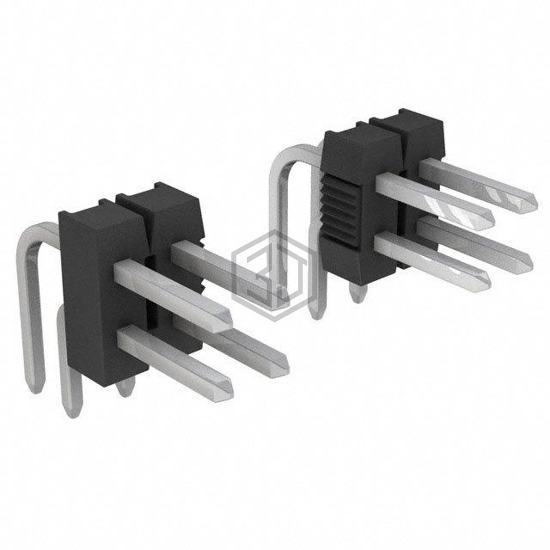 1-104355-0 - TE Connectivity AMP Connectors - Rectangular Connectors - Headers, Male Pins