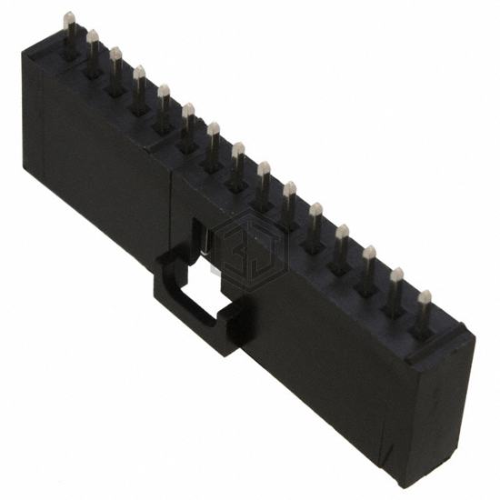 0705430049 - Molex - Rectangular Connectors - Headers, Male Pins