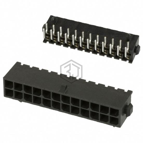 5-794620-4 - TE Connectivity AMP Connectors - Rectangular Connectors - Headers, Male Pins