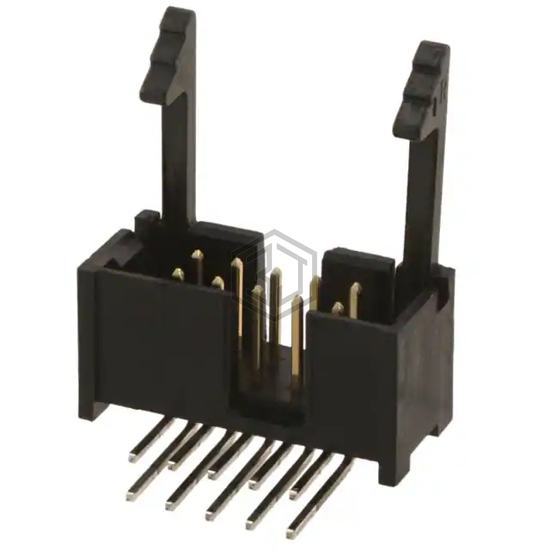 104130-1 - TE Connectivity AMP Connectors - Rectangular Connectors - Headers, Male Pins