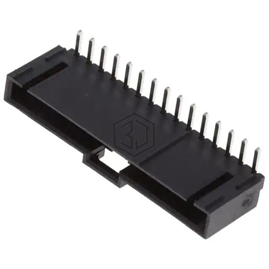 0705530049 - Molex - Rectangular Connectors - Headers, Male Pins