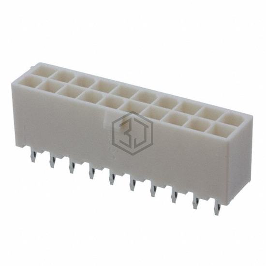 0460152002 - Molex - Rectangular Connectors - Headers, Male Pins
