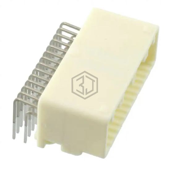 1565373-4 - TE Connectivity AMP Connectors - Rectangular Connectors - Headers, Male Pins