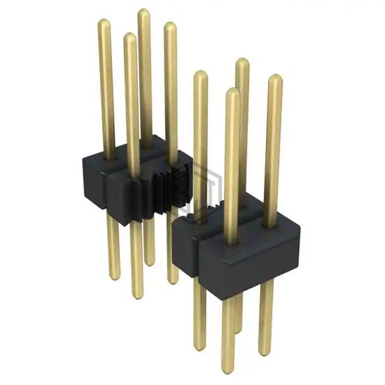 PBC05DFBN - Sullins Connector Solutions - Rectangular Connectors - Headers, Male Pins