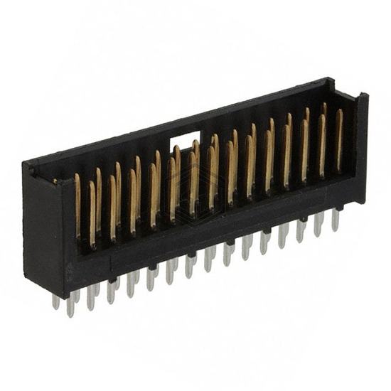 280387-2 - TE Connectivity AMP Connectors - Rectangular Connectors - Headers, Male Pins