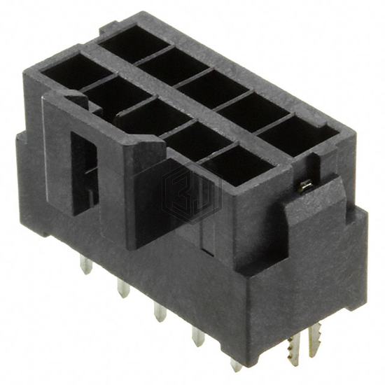 1722991310 - Molex - Rectangular Connectors - Headers, Male Pins