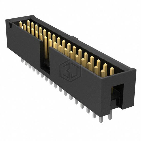 TST-117-01-L-D - Samtec Inc. - Rectangular Connectors - Headers, Male Pins