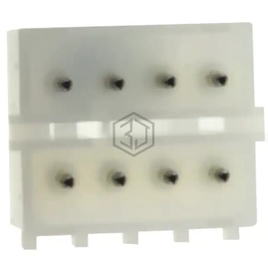1586518-2 - TE Connectivity AMP Connectors - Rectangular Connectors - Headers, Male Pins