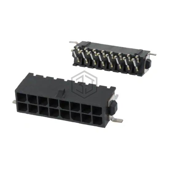 4-794629-6 - TE Connectivity AMP Connectors - Rectangular Connectors - Headers, Male Pins