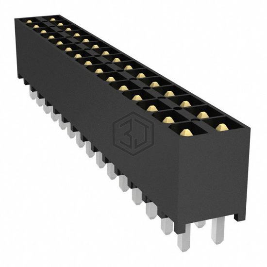 IPT1-115-01-S-D - Samtec Inc. - Rectangular Connectors - Headers, Male Pins