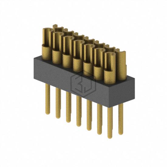 852-10-014-10-003000 - Mill-Max Manufacturing Corp. - Rectangular Connectors - Headers, Male Pins