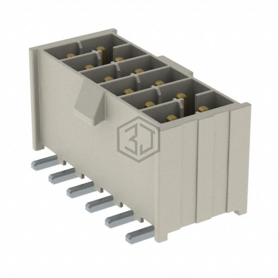 IPL1-106-02-S-D-K - Samtec Inc. - Rectangular Connectors - Headers, Male Pins