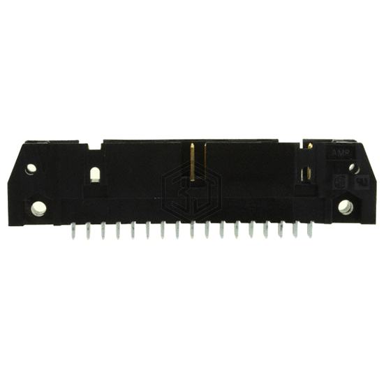 102154-8 - TE Connectivity AMP Connectors - Rectangular Connectors - Headers, Male Pins