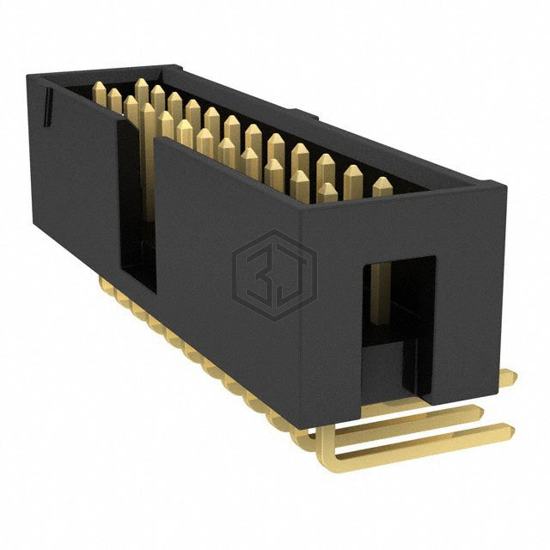 TSS-112-04-G-D-RA - Samtec Inc. - Rectangular Connectors - Headers, Male Pins