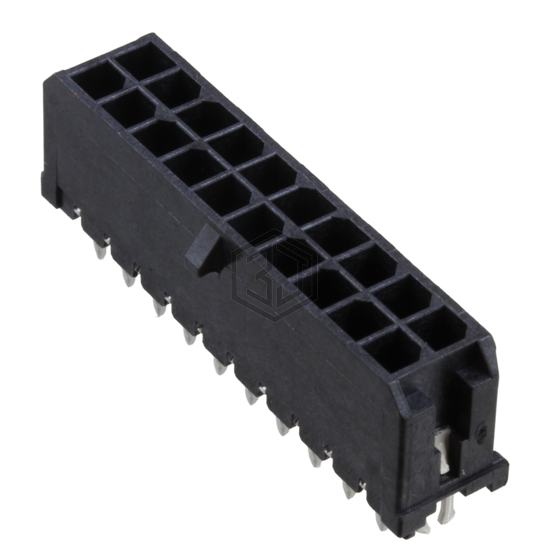 0430452025 - Molex - Rectangular Connectors - Headers, Male Pins