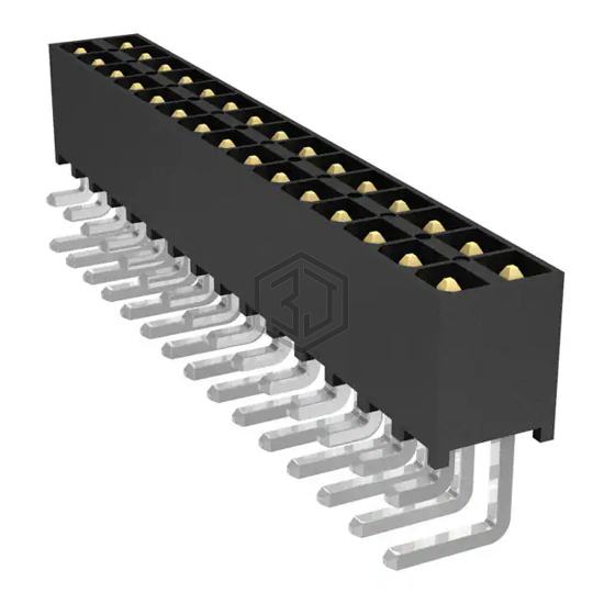 IPT1-115-01-L-D-RA - Samtec Inc. - Rectangular Connectors - Headers, Male Pins