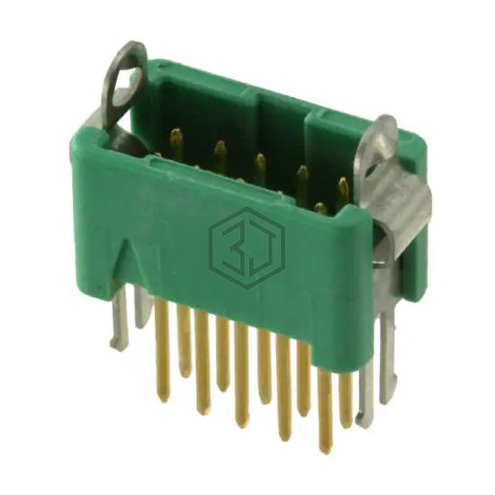 G125-MV21005L2P - Harwin Inc. - Rectangular Connectors - Headers, Male Pins