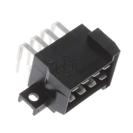828801-3 - TE Connectivity AMP Connectors - Rectangular Connectors - Headers, Male Pins