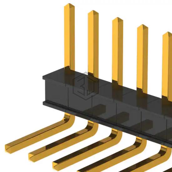 929648-04-36-EU - 3M - Rectangular Connectors - Headers, Male Pins