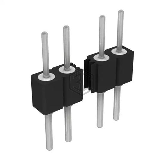 800-80-064-10-001101 - Preci-Dip - Rectangular Connectors - Headers, Male Pins