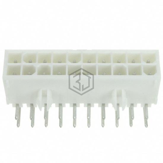 1-794106-0 - TE Connectivity AMP Connectors - Rectangular Connectors - Headers, Male Pins