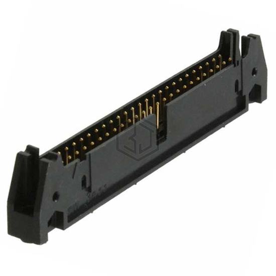 N3433-5002RB - 3M - Rectangular Connectors - Headers, Male Pins