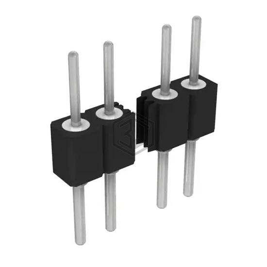 350-80-146-00-019101 - Preci-Dip - Rectangular Connectors - Headers, Male Pins