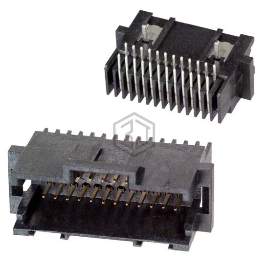 6-104069-2 - TE Connectivity AMP Connectors - Rectangular Connectors - Headers, Male Pins