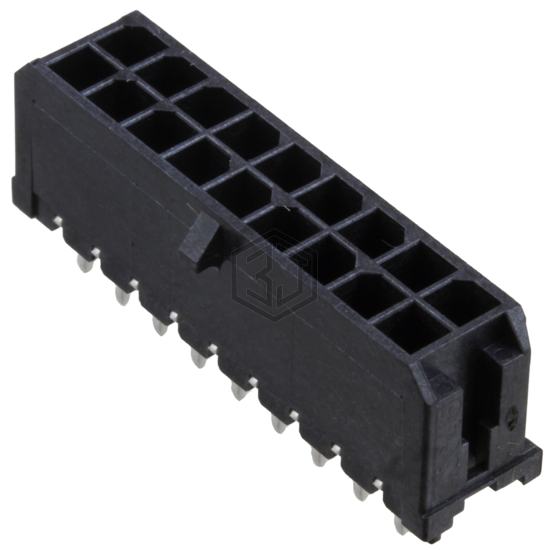 0430451829 - Molex - Rectangular Connectors - Headers, Male Pins