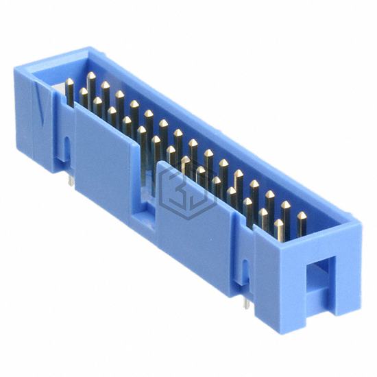 3-1761603-0 - TE Connectivity AMP Connectors - Rectangular Connectors - Headers, Male Pins